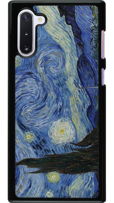 Coque Samsung Galaxy Note 10 - Tableau art - La Nuit étoilée - Van Gogh
