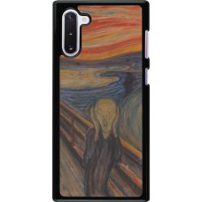 Coque Samsung Galaxy Note 10 - Tableau art - Le Cri - Edvard Munch