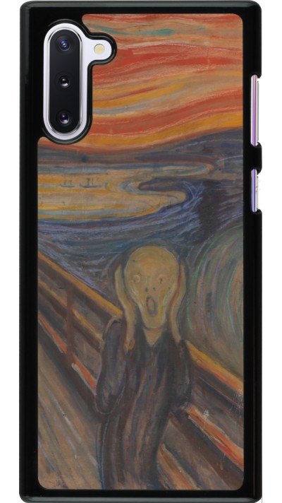 Coque Samsung Galaxy Note 10 - Tableau art - Le Cri - Edvard Munch
