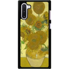 Coque Samsung Galaxy Note 10 - Tableau art - Les Tournesols - Van Gogh