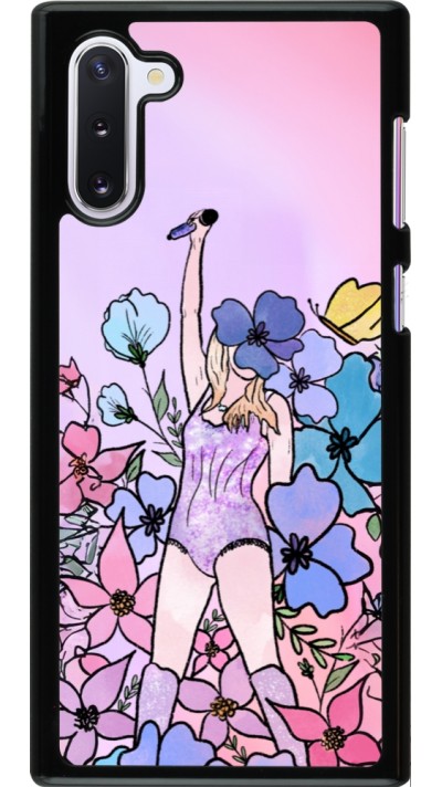 Samsung Galaxy Note 10 Case Hülle - Taylor Swift Sketch - Pink