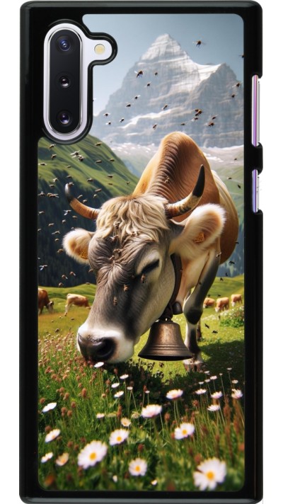 Coque Samsung Galaxy Note 10 - Vache montagne Valais