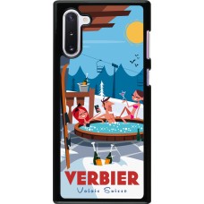 Samsung Galaxy Note 10 Case Hülle - Verbier Mountain Jacuzzi