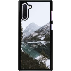 Coque Samsung Galaxy Note 10 - Winter 22 snowy mountain and lake