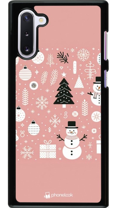 Samsung Galaxy Note 10 Case Hülle - Weihnachten 2024 Rose Schneemann Weihnachten