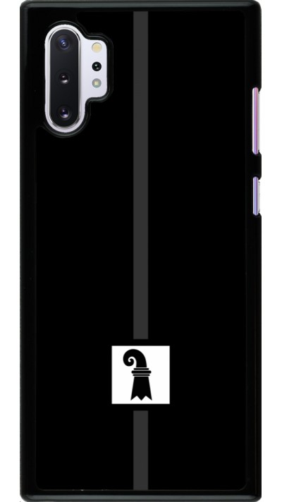 Samsung Galaxy Note 10+ Case Hülle - Kanton BS schwarz