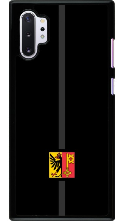 Samsung Galaxy Note 10+ Case Hülle - Kanton GE schwarz