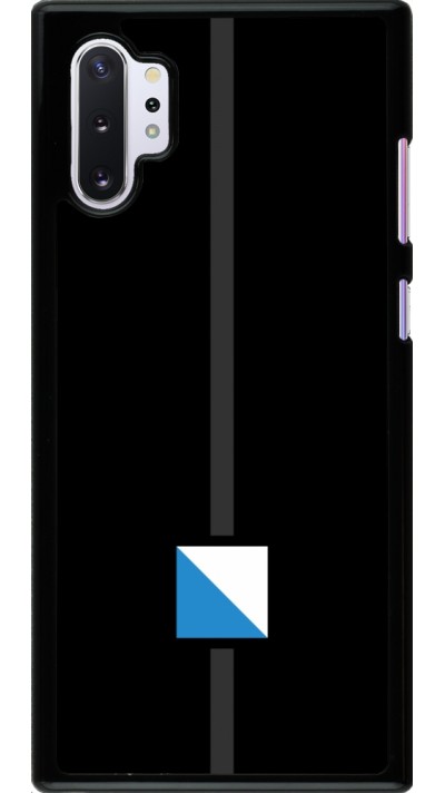 Samsung Galaxy Note 10+ Case Hülle - Kanton ZH schwarz