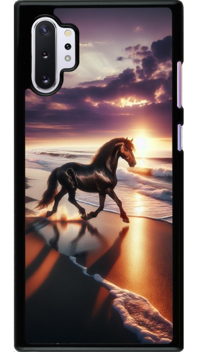 Samsung Galaxy Note 10+ Case Hülle - Pferd majestätisch Strand