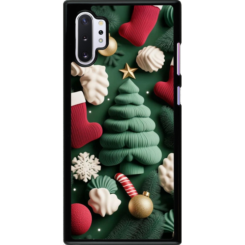 Coque Samsung Galaxy Note 10+ - Christmas 25 Christmas textiles