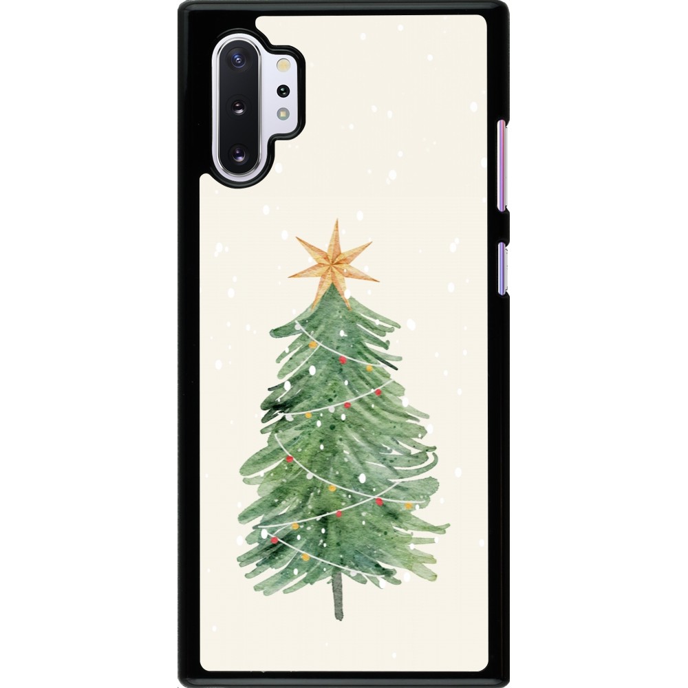 Coque Samsung Galaxy Note 10+ - Christmas 25 Sketch Tree