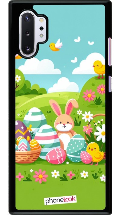 Samsung Galaxy Note 10+ Case Hülle - Ostern 2025 Gruen