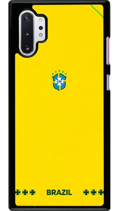 Coque Samsung Galaxy Note 10+ - Maillot de football Bresil 2026 personnalisable