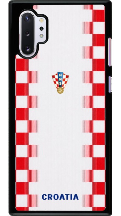 Coque Samsung Galaxy Note 10+ - Maillot de football Croatie 2026 personnalisable