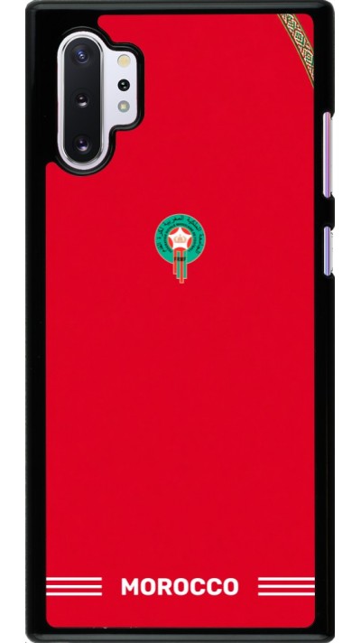 Coque Samsung Galaxy Note 10+ - Maillot de football Maroc 2026 personnalisable