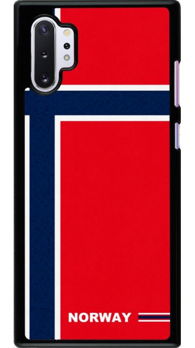 Coque Samsung Galaxy Note 10+ - Maillot de football Norvège 2026 personnalisable