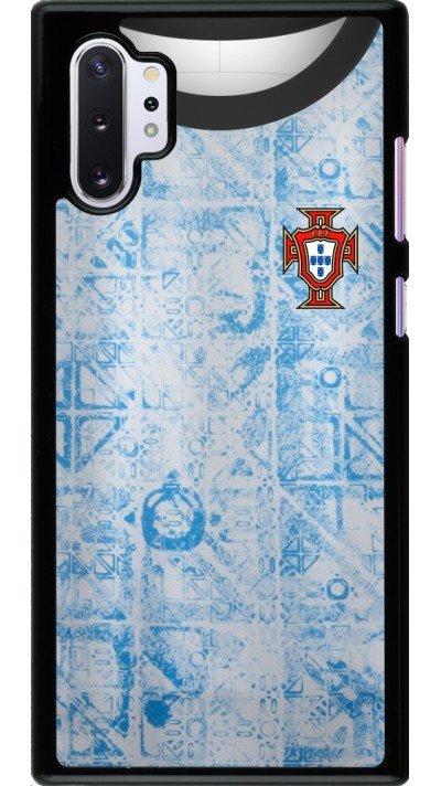 Samsung Galaxy Note 10+ Case Hülle - Portugal Away personalisierbares Fussballtrikot
