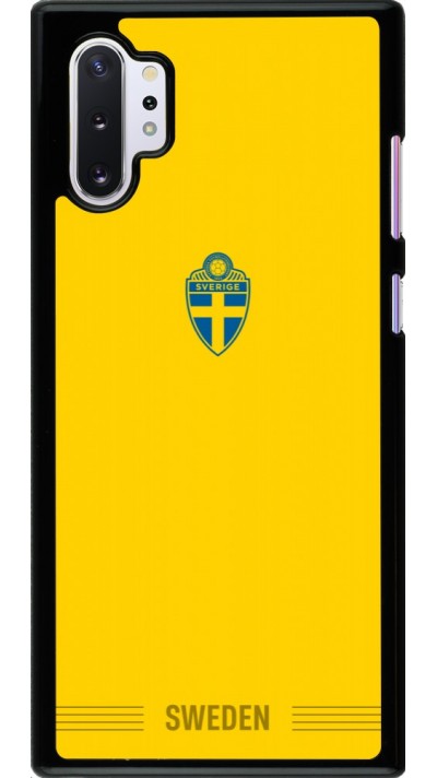 Coque Samsung Galaxy Note 10+ - Maillot de football Suède 2026 personnalisable