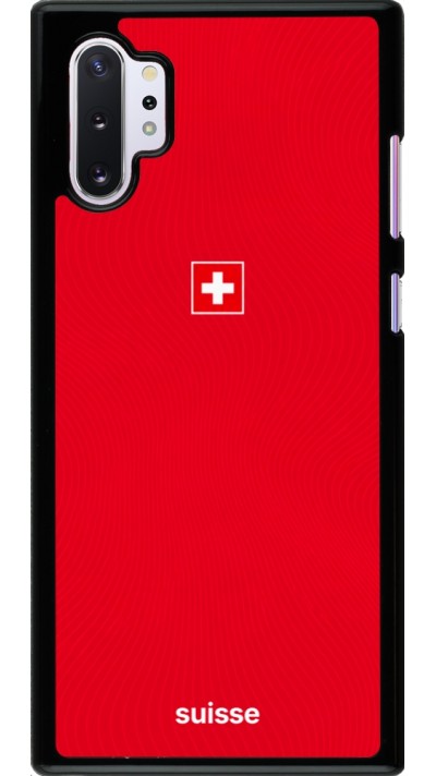 Coque Samsung Galaxy Note 10+ - Maillot de football Suisse 2026 personnalisable