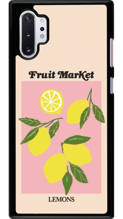 Coque Samsung Galaxy Note 10+ - Fruit market lemons 2026