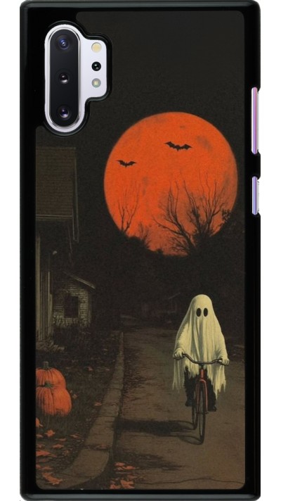 Coque Samsung Galaxy Note 10+ - Halloween 2025 Ghost on a bicycle Coque Samsung Galaxy Note 10+ - Halloween 2025 Ghost on a bicycle