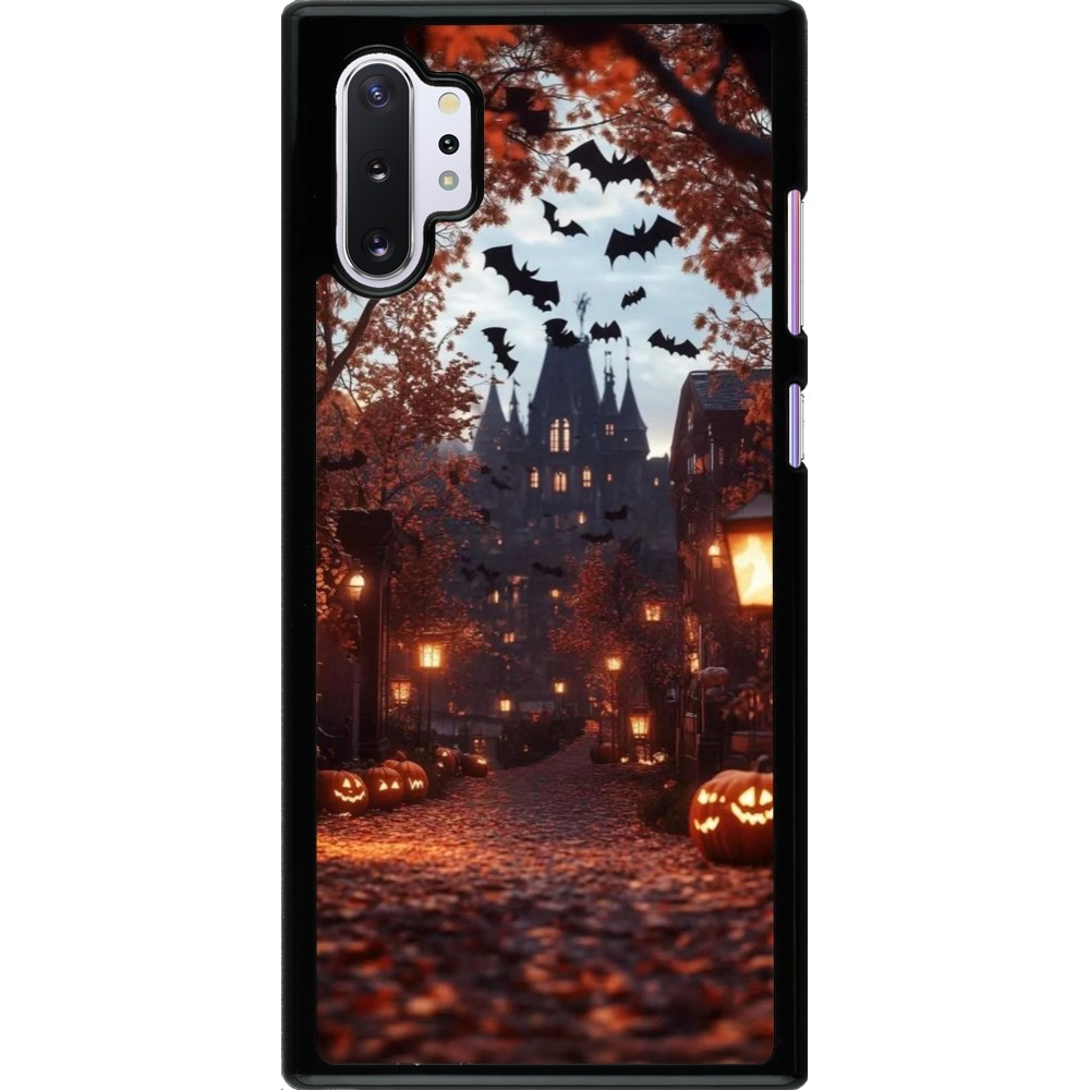 Samsung Galaxy Note 10+ Case Hülle - Halloween 2025 Haunted house