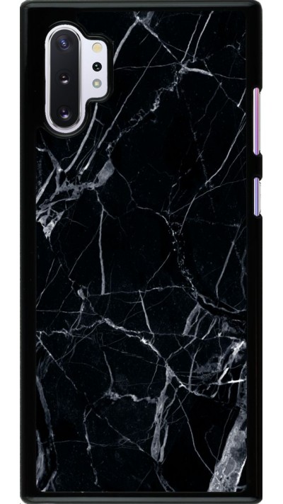 Coque Samsung Galaxy Note 10+ - Marble Black 01
