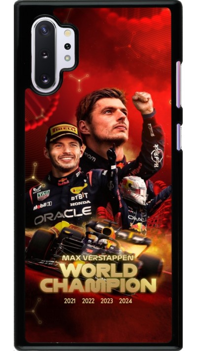 Samsung Galaxy Note 10+ Case Hülle - Max Verstappen Champion 2023