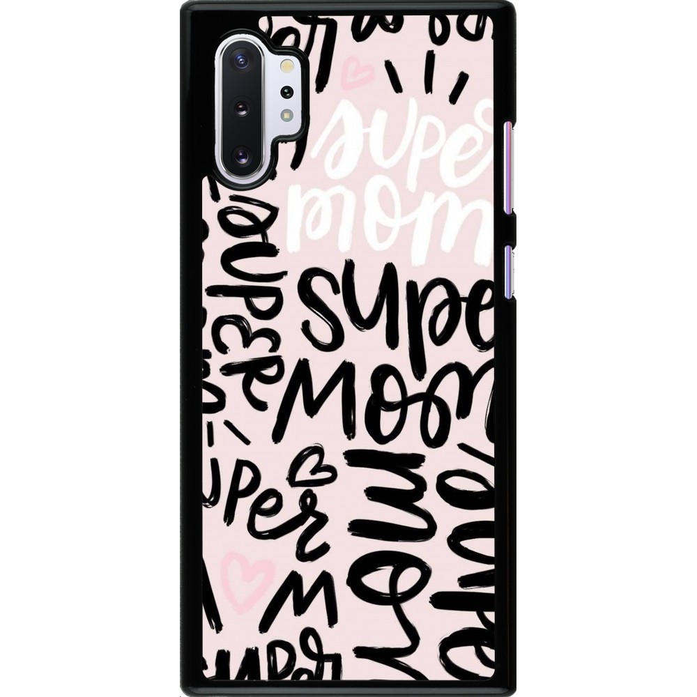 Samsung Galaxy Note 10+ Case Hülle - Mom 2024 Super mom
