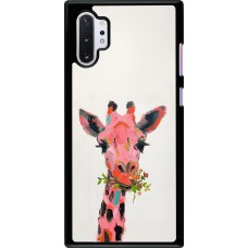Coque Samsung Galaxy Note 10+ - Pink Girafe Paint
