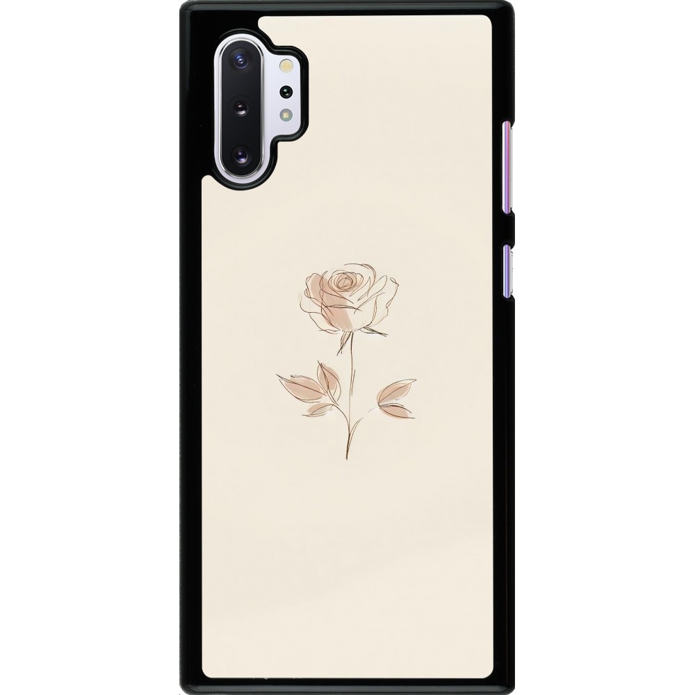 Samsung Galaxy Note 10+ Case Hülle - Rosa Sand Minimalistisch