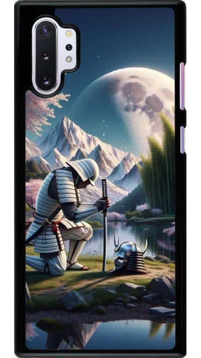 Coque Samsung Galaxy Note 10+ - Samurai Katana Lune