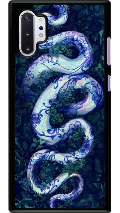 Coque Samsung Galaxy Note 10+ - Serpent Blue Anaconda