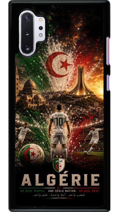 Coque Samsung Galaxy Note 10+ - Football Algérie splash 2026