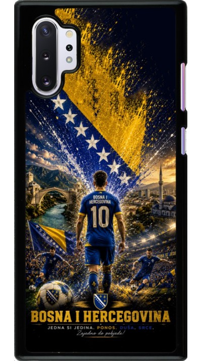 Coque Samsung Galaxy Note 10+ - Football Bosnie-Herzégovine splash 2026