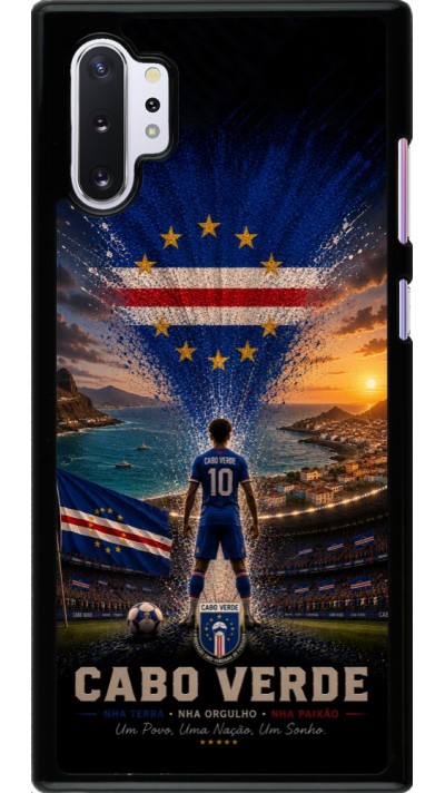 Coque Samsung Galaxy Note 10+ - Football Cap-Vert splash 2026