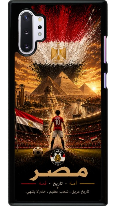 Coque Samsung Galaxy Note 10+ - Football Égypte splash 2026