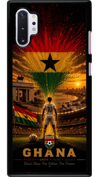 Coque Samsung Galaxy Note 10+ - Football Ghana splash 2026
