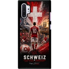 Coque Samsung Galaxy Note 10+ - Football Schweiz splash 2026