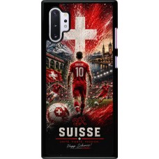 Coque Samsung Galaxy Note 10+ - Football Suisse splash 2026