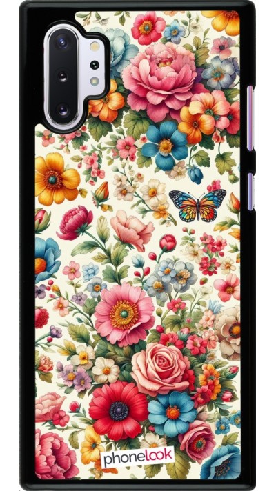 Coque Samsung Galaxy Note 10+ - Spring 25 printemps fleuri