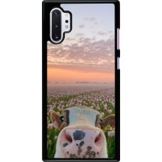 Coque Samsung Galaxy Note 10+ - Cow with tulips 2026