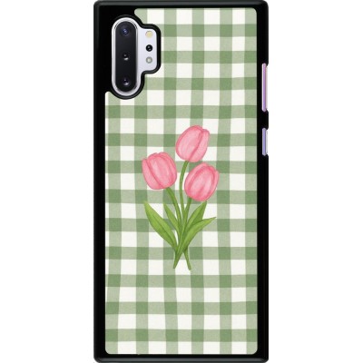 Coque Samsung Galaxy Note 10+ - Green vichy tulips Spring 2026