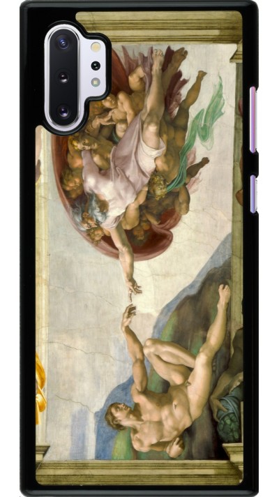 Coque Samsung Galaxy Note 10+ - Tableau art - La Création d’Adam - Michel-Ange