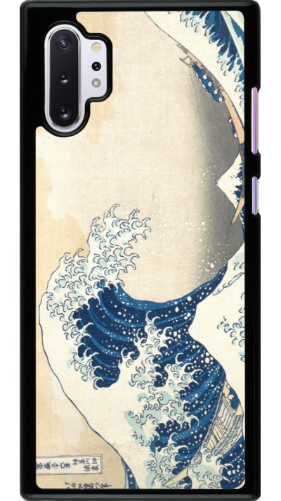 Coque Samsung Galaxy Note 10+ - Tableau art - La Grande Vague de Kanagawa - Hokusai