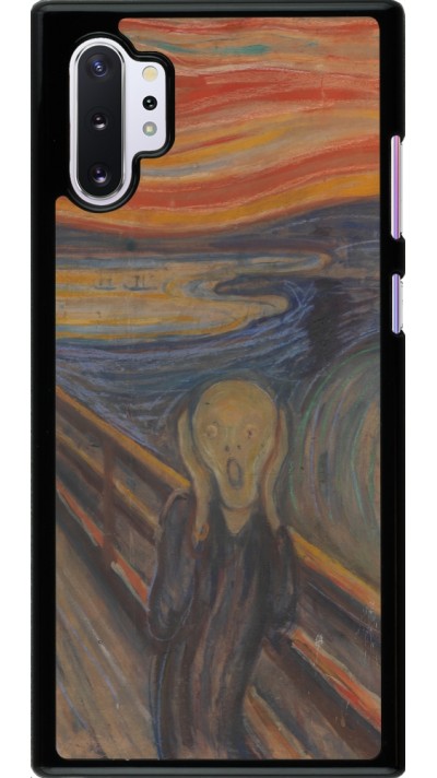 Coque Samsung Galaxy Note 10+ - Tableau art - Le Cri - Edvard Munch