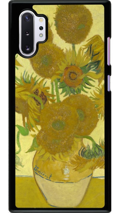 Coque Samsung Galaxy Note 10+ - Tableau art - Les Tournesols - Van Gogh