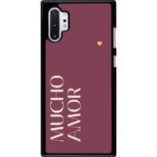 Samsung Galaxy Note 10+ Case Hülle - Valentine 2024 mucho amor rosado