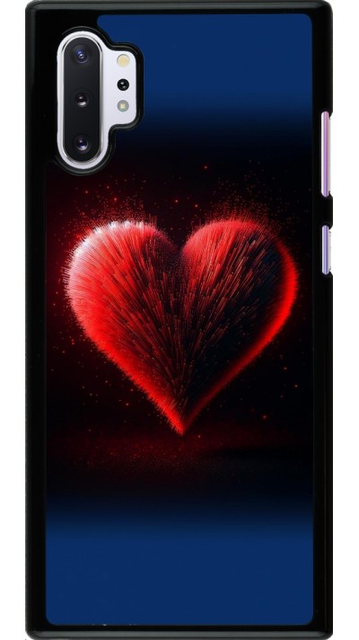 Samsung Galaxy Note 10+ Case Hülle - Valentin 2025 rotes Herz