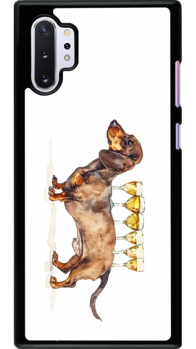 Samsung Galaxy Note 10+ Case Hülle - Wine Teckel